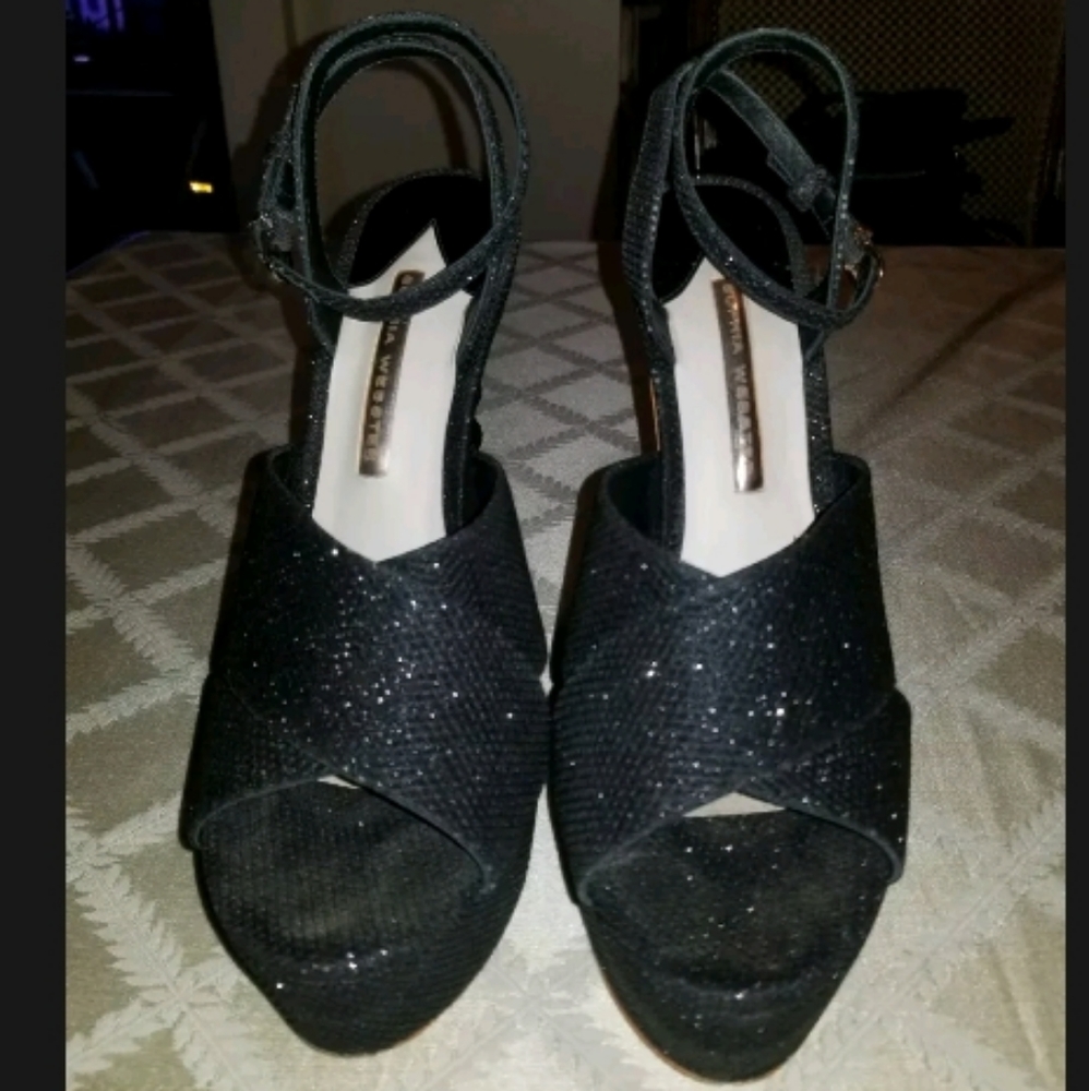 Sophia Webster Platform Crystal Heel